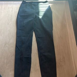 Lulu lemon straight legged pants. Looks like they could be worn to the office.